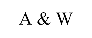 A & W trademark