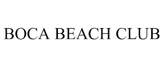 BOCA BEACH CLUB trademark