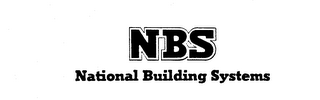 NBS NATIONAL BUILDING SYSTEMS trademark