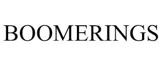 BOOMERINGS trademark