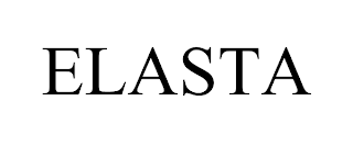 ELASTA trademark