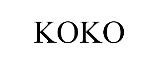 KOKO trademark