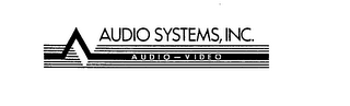 AUDIO SYSTEMS, INC. AUDIO - VIDEO trademark