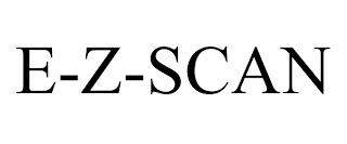 E-Z-SCAN trademark