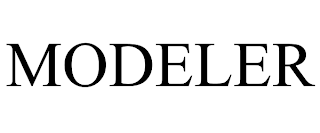 MODELER trademark