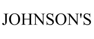 JOHNSON'S trademark