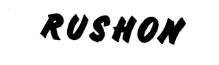 RUSHON trademark