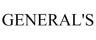 GENERAL'S trademark