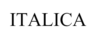 ITALICA trademark
