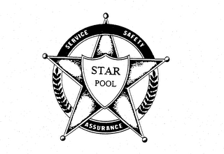 STAR POOL SERVICE SAFETY ASSURANCE trademark