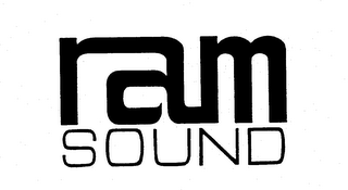 RAM SOUND trademark