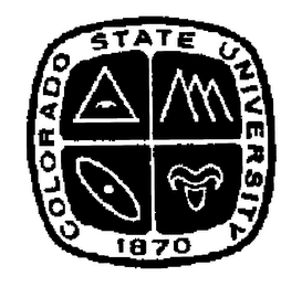 COLORADO STATE UNIVERSITY 1870