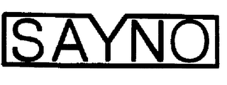 SAYNO trademark