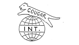 COUGAR INT. trademark