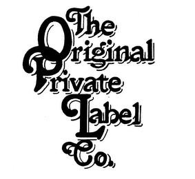 THE ORIGINAL PRIVATE LABEL CO.