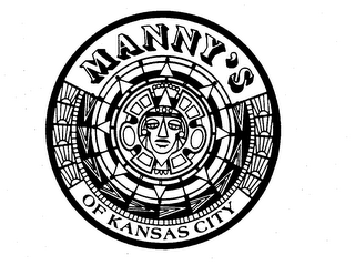 MANNY'S OF KANSAS CITY trademark