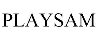 PLAYSAM trademark