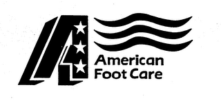 AMERICAN FOOT CARE A trademark