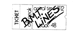 B.M.T. LINES trademark