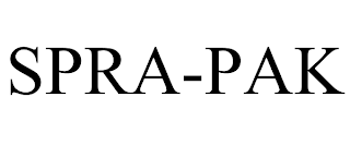 SPRA-PAK trademark