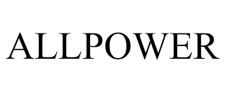 ALLPOWER trademark