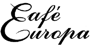 CAFE EUROPA trademark