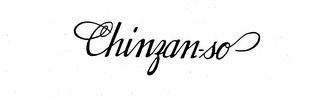 CHINZAN-SO trademark