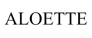 ALOETTE trademark
