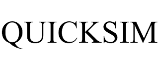 QUICKSIM trademark