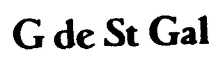 G DE ST GAL trademark