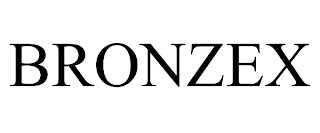 BRONZEX trademark