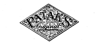 PATAK'S ORIGINAL AUTHENTIC ETHNIC FOODS