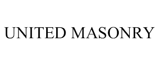 UNITED MASONRY trademark