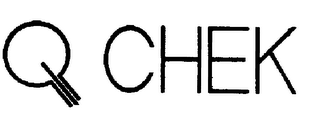 Q CHEK trademark