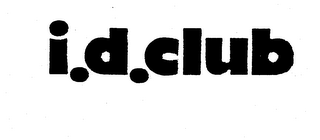 I.D.CLUB trademark