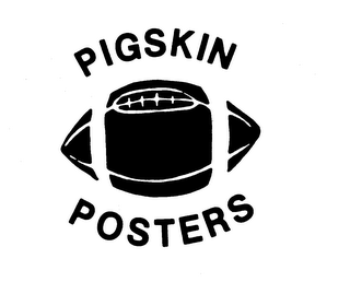 PIGSKIN POSTERS trademark