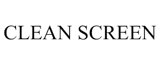 CLEAN SCREEN trademark