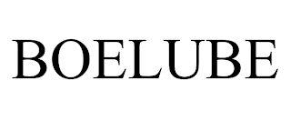BOELUBE trademark