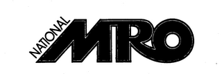 NATIONAL MRO trademark