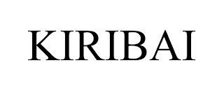 KIRIBAI trademark