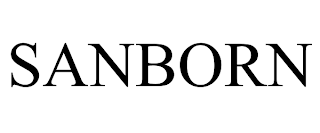 SANBORN trademark