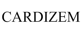 CARDIZEM trademark