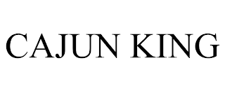 CAJUN KING trademark