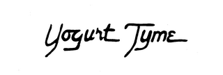 YOGURT TYME trademark