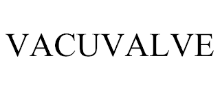 VACUVALVE trademark