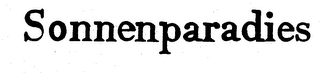 SONNENPARADIES trademark