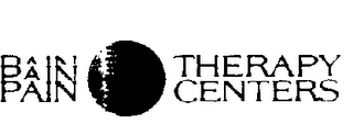 PAIN THERAPY CENTERS trademark
