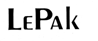 LEPAK trademark