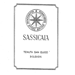 SASSICAIA TENUTA SAN GUIDO BOLGHERI