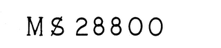MS28800 trademark
